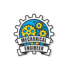 hand drawn mechanical engineering logo