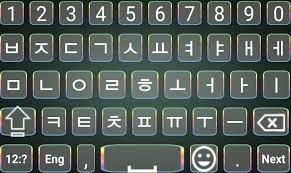 Korean keyboard stickers transparent background white letters. Easy Korean English Keyboard With Emoji 2019 Pour Android Telechargez L Apk
