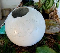 custom made garden sphere sculpture