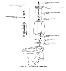 ifo toilet parts diagrams dea