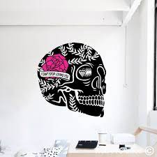 Sugar Skull Love Wall Art Wall Art