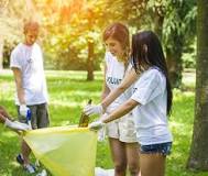 What is a neighborhood cleanup program?