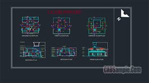 club house dwg project