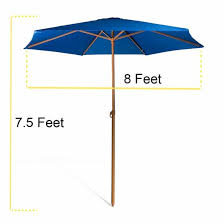 8ft Shade Vented Patio Umbrella