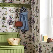 Joules Modern Heritage 8 In Dawn Grey Non Woven Ivy Vines 56 Sq Ft Unpasted Paste The Wall Wallpaper Sample 11856394