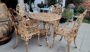 Garden Chairs Table Furniture Metal