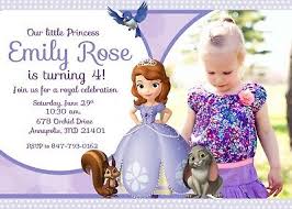 Flower Princess First Birthday Party Invitations 20 00 Picclick