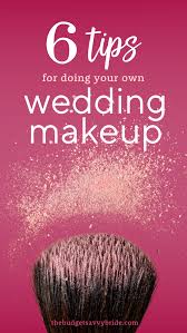 doing your own wedding makeup