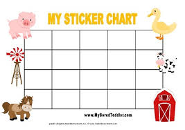 Toddler Sticker Chart Printable Sada Margarethaydon Com