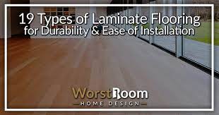 19 types of laminate flooring for