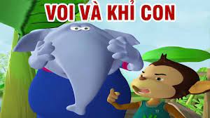 Phim Hoạt Hình 3D Mới - Hoạt hình VOI VÀ KHỈ CON - Phim Hoạt Hình Hay Nhất  2018 - YouTube