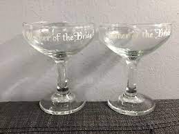 Bride Wedding Champagne Toast Glasses