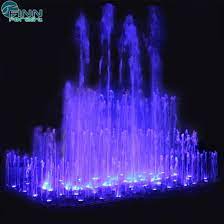 led light water al fountains