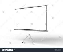Blank Flip Chart On White Background Stock Illustration