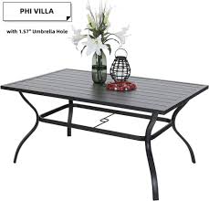 Phi Villa 6 Person Outdoor Dining Table