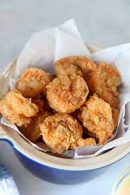 easy southern fried shrimp cooked by