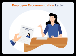 employee recommendation letter format