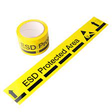 esd floor marking tape printed