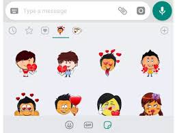 how to use stickers in whatsapp on