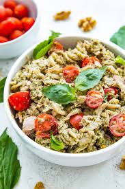 the best 4 ing tuna pasta pesto