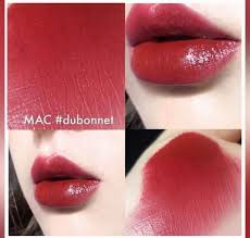 mac lipstick in shade dubonnet mid tone