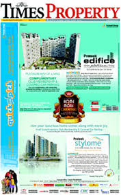 Times Property Newspaper Display Ad Booking For Real Estate Ventures
