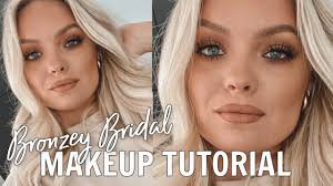 bronze bride smokey makeup tutorial