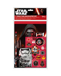 Star Wars Ep 7 7 Pc Stationery Set With Calculator