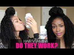First, here's what hair vitamins are allegedly supposed to do: Do Hair Vitamins Supplements Really Work Giveaway Youtube
