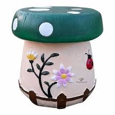 50 8 Cm Fiber Home Mushroom Garden Stool