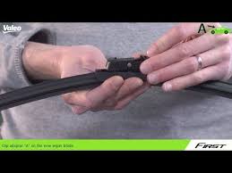 Valeo First Wiper Blade How To Fit Guide For Gen2b