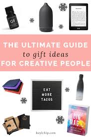 gift ideas for creative people