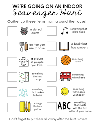 Last year with our mom group we went on an autumn walk. Indoor Scavenger Hunt Ideas From Thirty Handmade Days