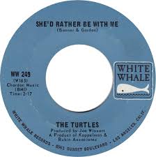 Image result for she'd rather be with me turtles 45