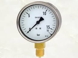 Đồng hồ đo áp suất khí nén | Inox 304 - 316 | Có dầu và Không Dầu