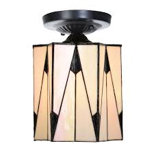 tiffany ceiling l black with french