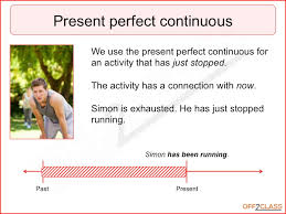 present perfect continuous lesson plans