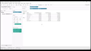 tableau table calculations how to