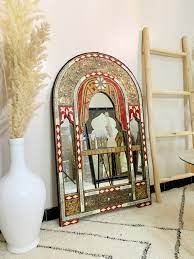 Luxury Mirror Moroccan Vintage Arch