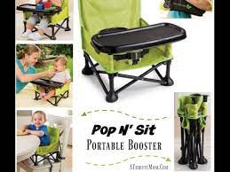 Pop N Sit Portable Booster Seat Review
