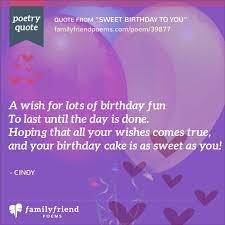 42 birthday poems happy birthday