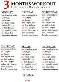Workout Plan Month Workout Easy At