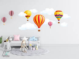 Hot Air Balloons Wall Decal Coulds