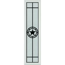Odl Elegant Star Door Glass 10 X 38