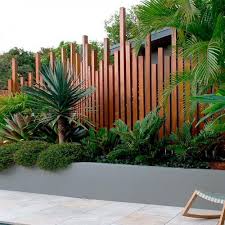 Vertical Fence Panels Garden Timber