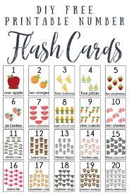 Maybe you would like to learn more about one of these? Diy Number Flash Cards Free Printable Extreme Couponing Mom