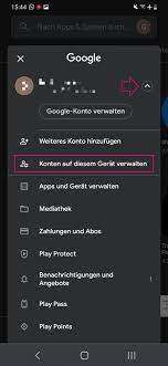 Android play store abmelden