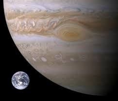 Jupiter close to earth