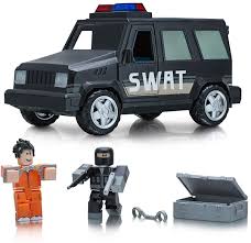 Heists are one of the main methods of earning cash in jailbreak as a criminal or police.each heist has varying levels of difficulty and amounts of cash. Amazon Com Roblox Action Collection Jailbreak Swat Unit Vehicle Includes Exclusive Virtual Item Toys Games