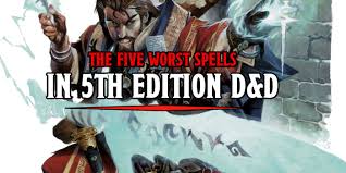 You can't cast the spells except as rituals, unless you've learned prerequisite: D D The Five Worst Spells In 5th Edition Bell Of Lost Souls